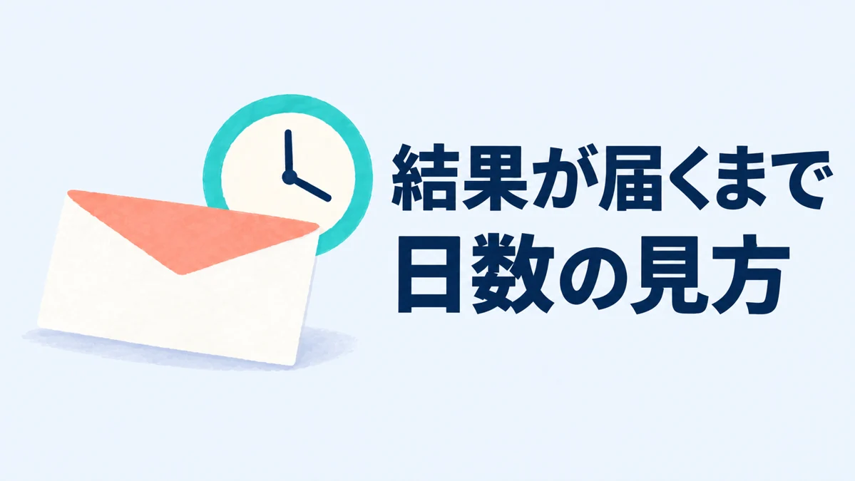 「最短○日」の起点をそろえて読む — イメージイラスト